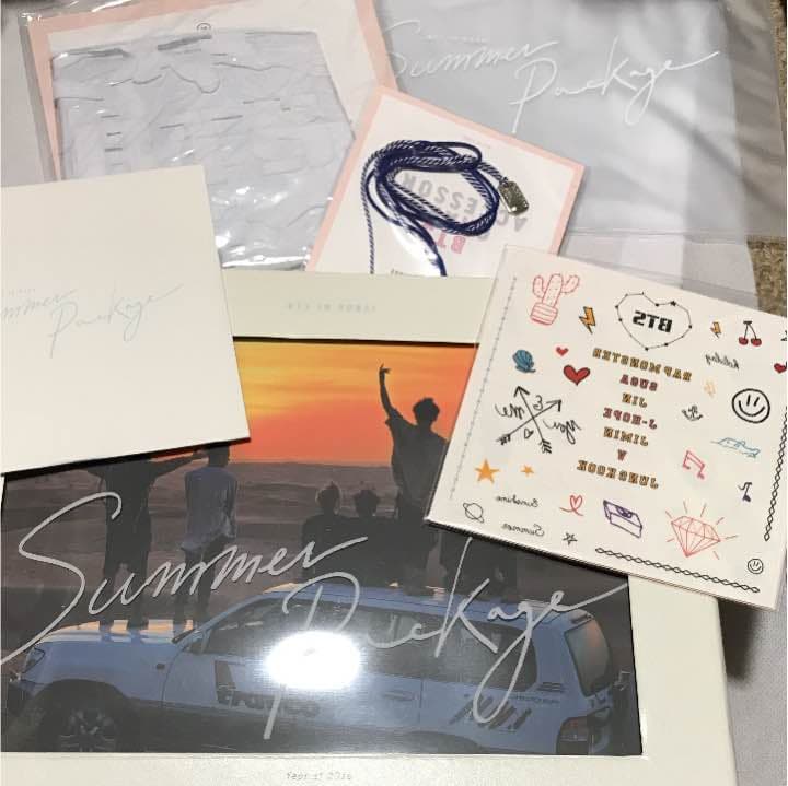 BTS サマパケ 2016 タワレコ購入 防弾少年団 公式 BTS サマパケ SUMMER