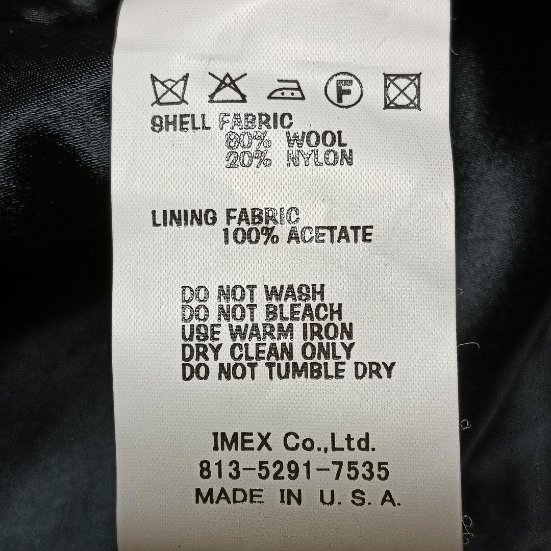 極美品 Fidelity フィデリティ Pコート USA製 XL ブラック 冬用 - メルカリ