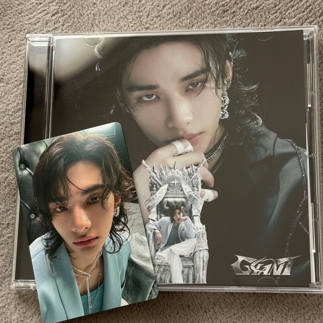 StrayKids スキズ GIANT FC盤 CD トレカ ヒョンジン - メルカリ