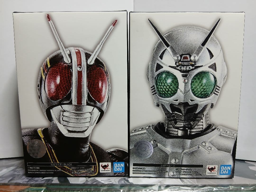 真骨彫　仮面ライダーBLACK、シャドームーン S.H.Figuarts（真骨彫製法） シャドームーン | 魂ウェブ