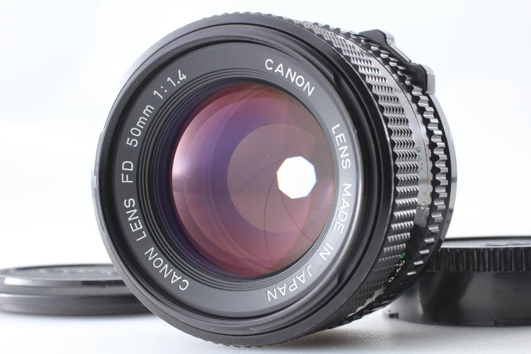 キャノン ニューFD 50mm F/1.4 MF 標準レンズ l4024 New FD50mm F1.4 - キヤノンカメラミュージアム