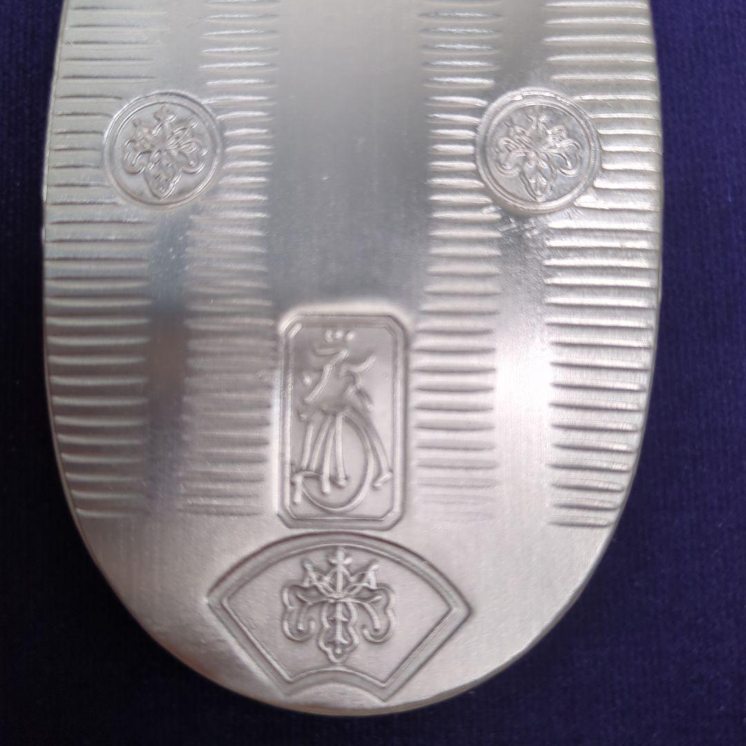 桐箱入純銀造幣局刻印入小判「天保五両判」デザイン純銀小判100g×2