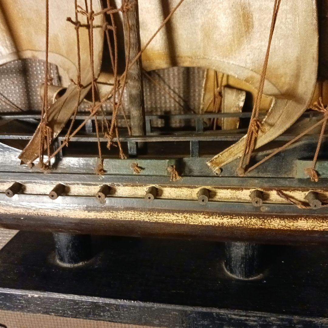 アメリカ軍艦の 船 置物 レトロ傷汚れあり - メルカリ