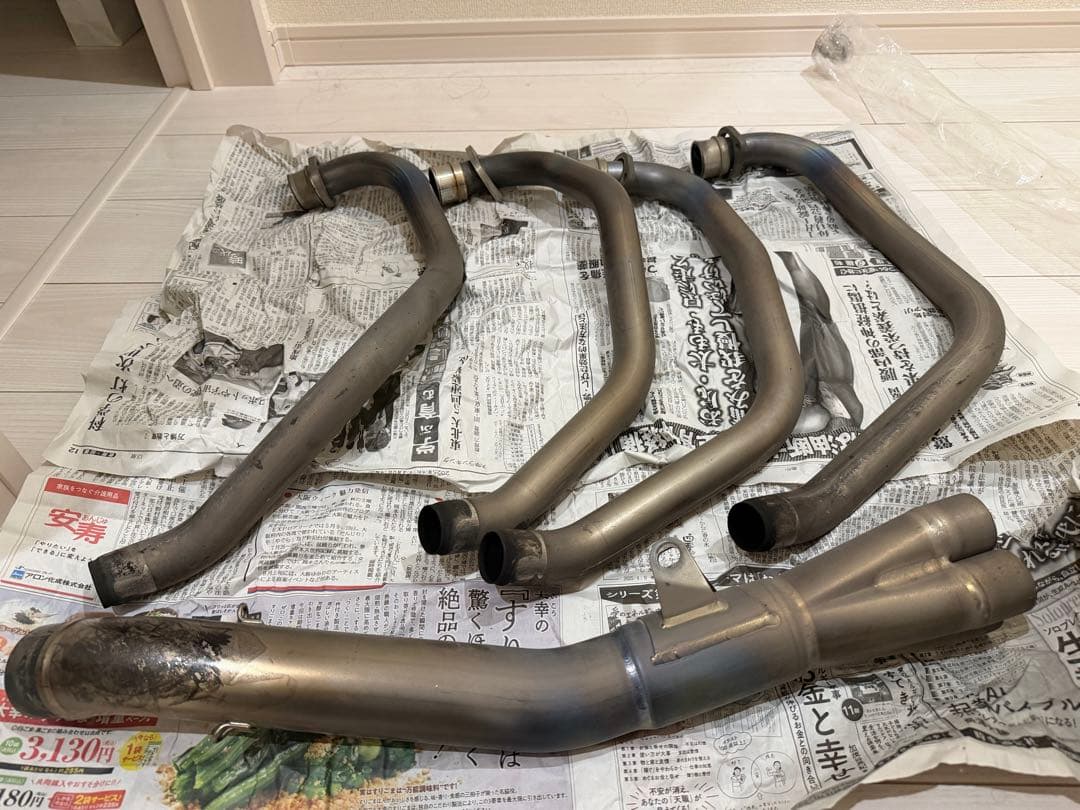 CB400SF NC42 モリワキ チタン フルエキ - メルカリ