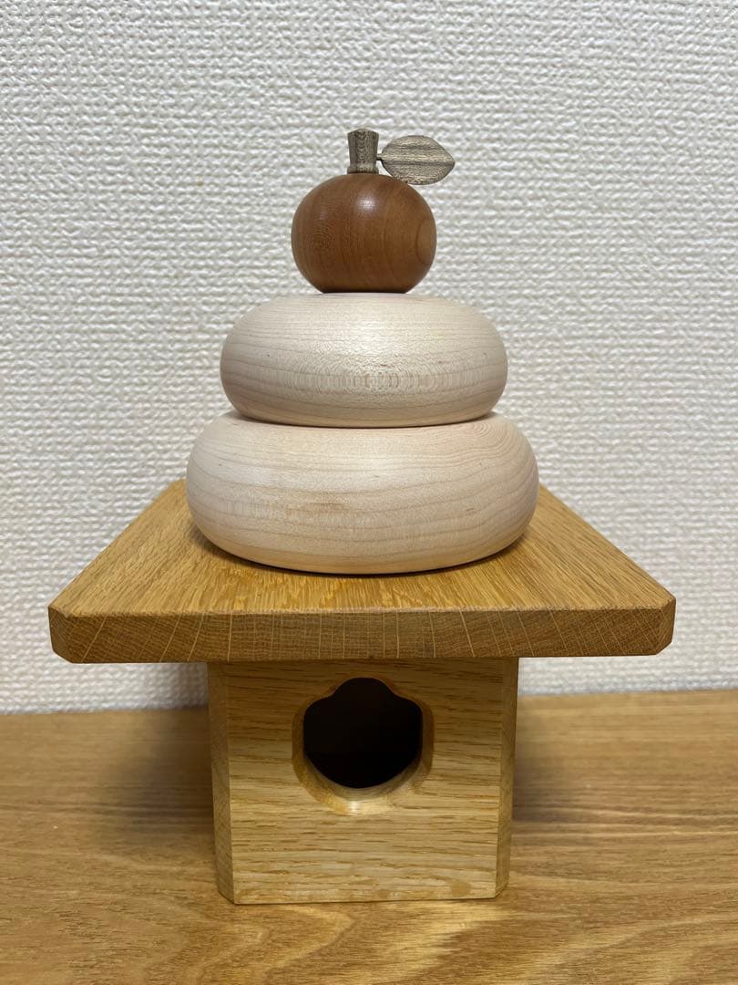 鏡餅　木製　メープル 楽天市場】木製鏡餅 メープル 大サイズ 正月飾り おしゃれ 12月23～12