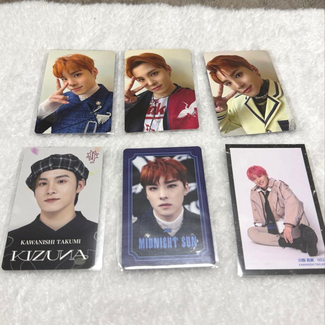JO1 川西拓実 トレカ 6枚 セット まとめ売り - メルカリ