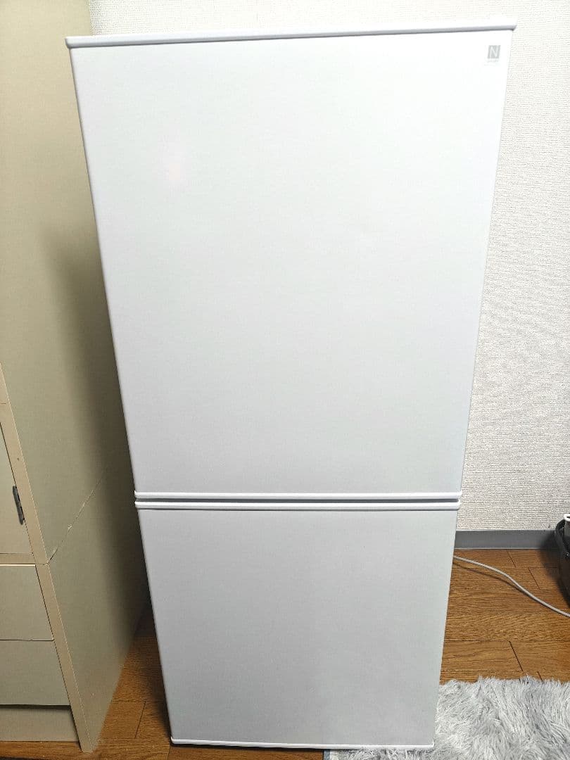 ニトリ Nグラシア 冷蔵庫 106L 2020年製 2ドア Nsimple 106L 2ドア冷蔵庫 Nグラシア WH 延長保証付き(リサイクル回収なし
