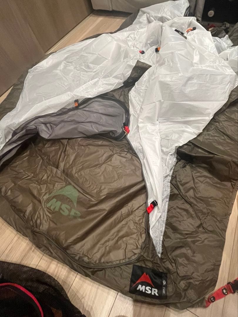 MSR FURY】生産終了モデル 山岳用テント 2人用 未使用品 ②