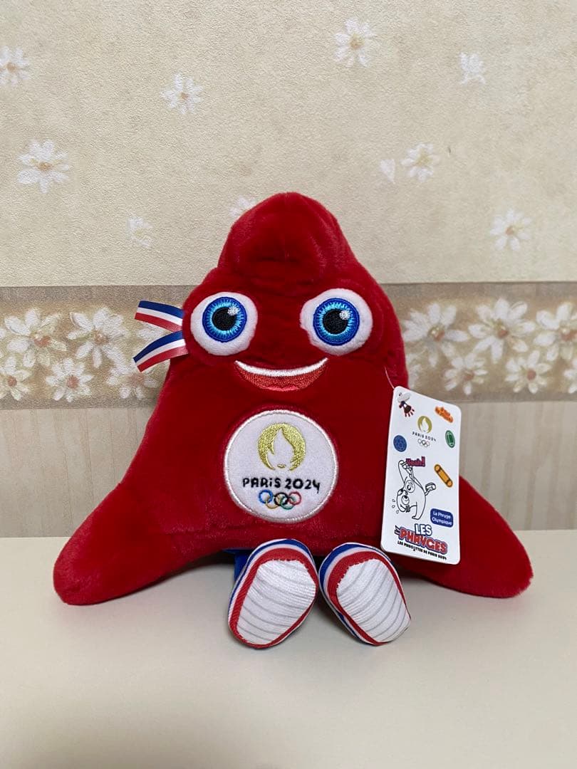 パリ2024 オリンピック マスコットキャラクター フリージュ ぬいぐるみ パリ2024 オリンピック マスコットキャラクター フリージュ ぬいぐるみ