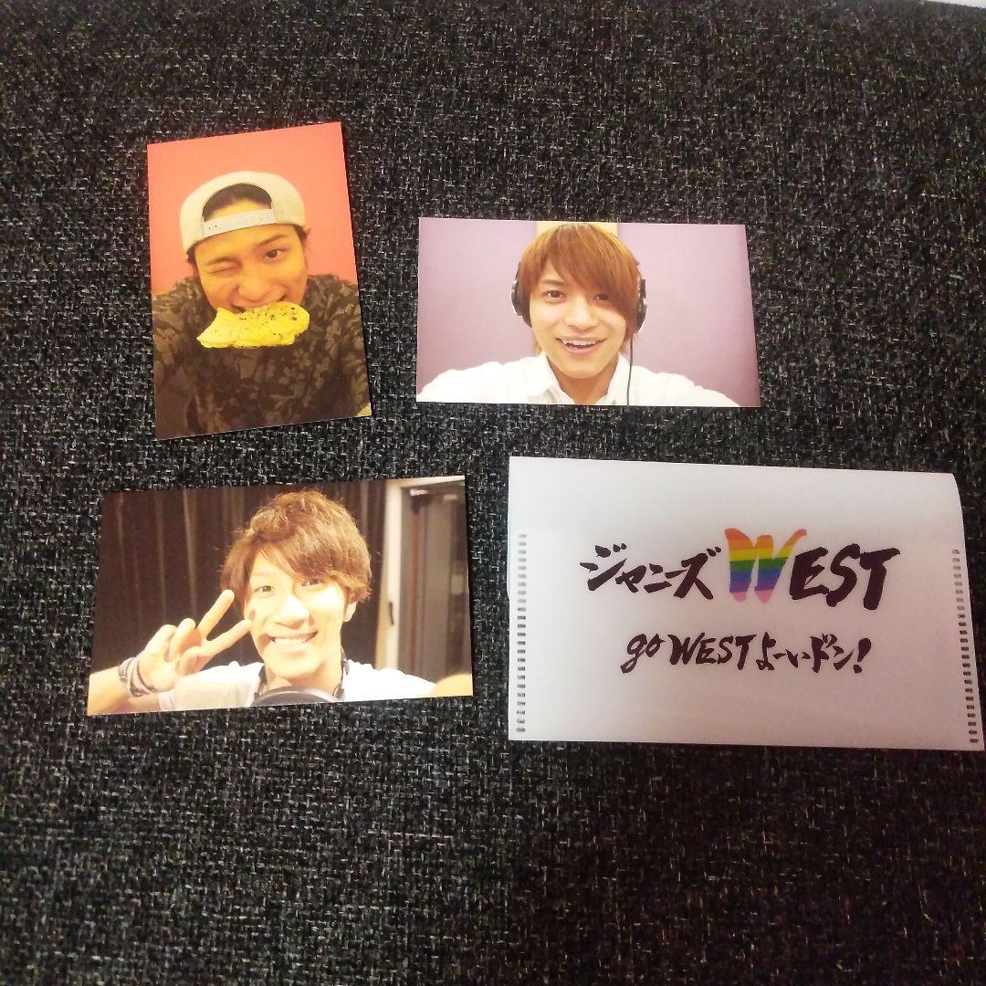 公式】ジャニーズWEST名刺(west)アルバム購入者限定:フォト、カード