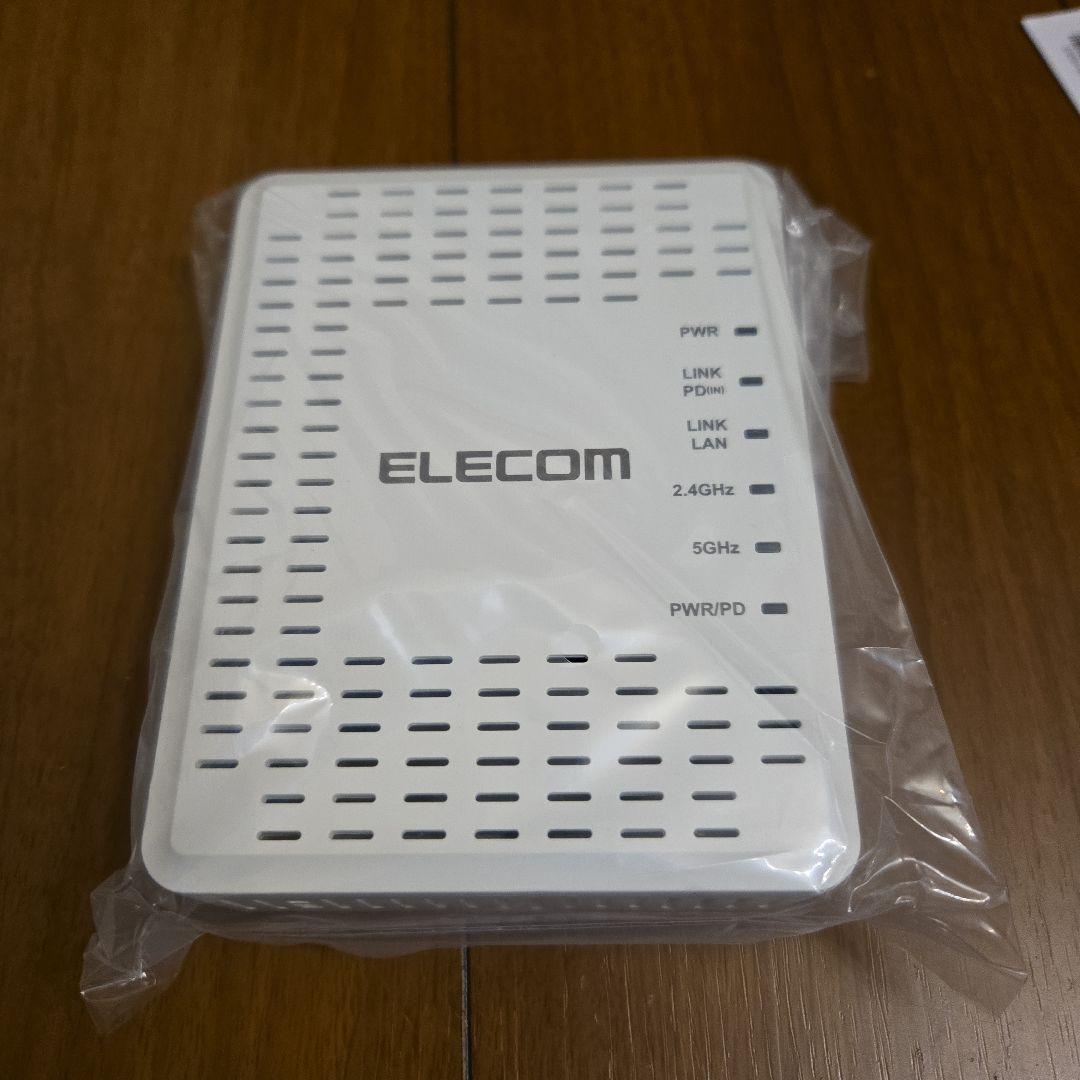 ELECOM 無線アクセスポイント ホワイト 2.4GHz 5GHz対応