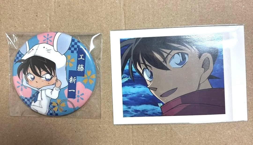 工藤新一 名探偵コナン 缶バッジ ぱしゃこれ まとめ売り - メルカリ