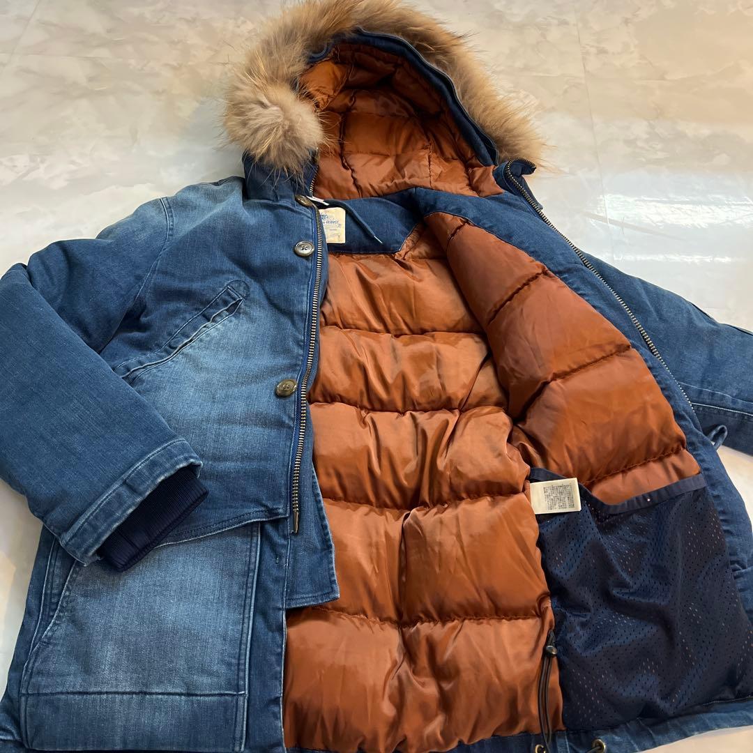 DUFFER St. George ダウンジャケット S デニムブルー - メルカリ