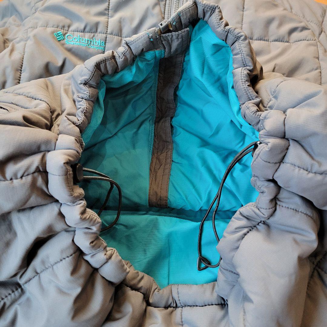 今季大注目】90s コロンビア キルティング ダウンパーカ アッシュ