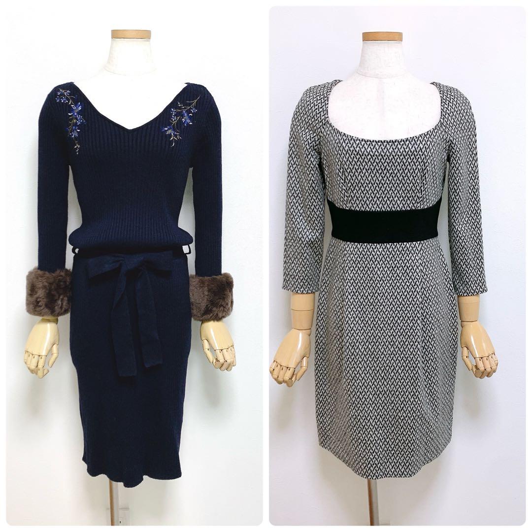 【れいこ✨】2点おまとめ❤️ MAX＆Co.✨サイズS✨ウールワンピース ボレロ2WAYニットワンピース | ニットワンピース | NOELA OFFICIAL