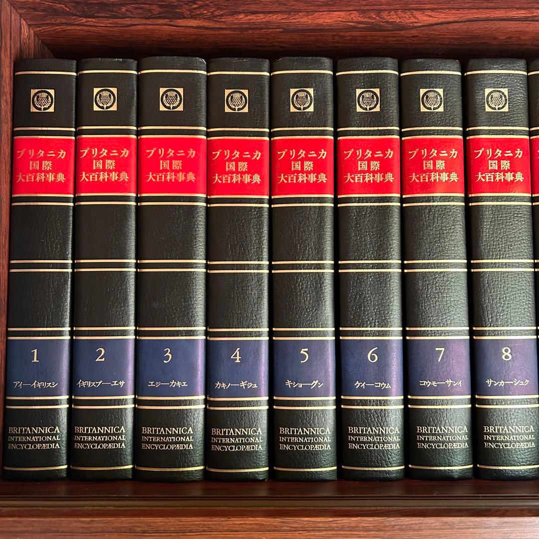 ブリタニカ国際大百科事典1-19,総索引 国際年鑑1996-97, 国際地図