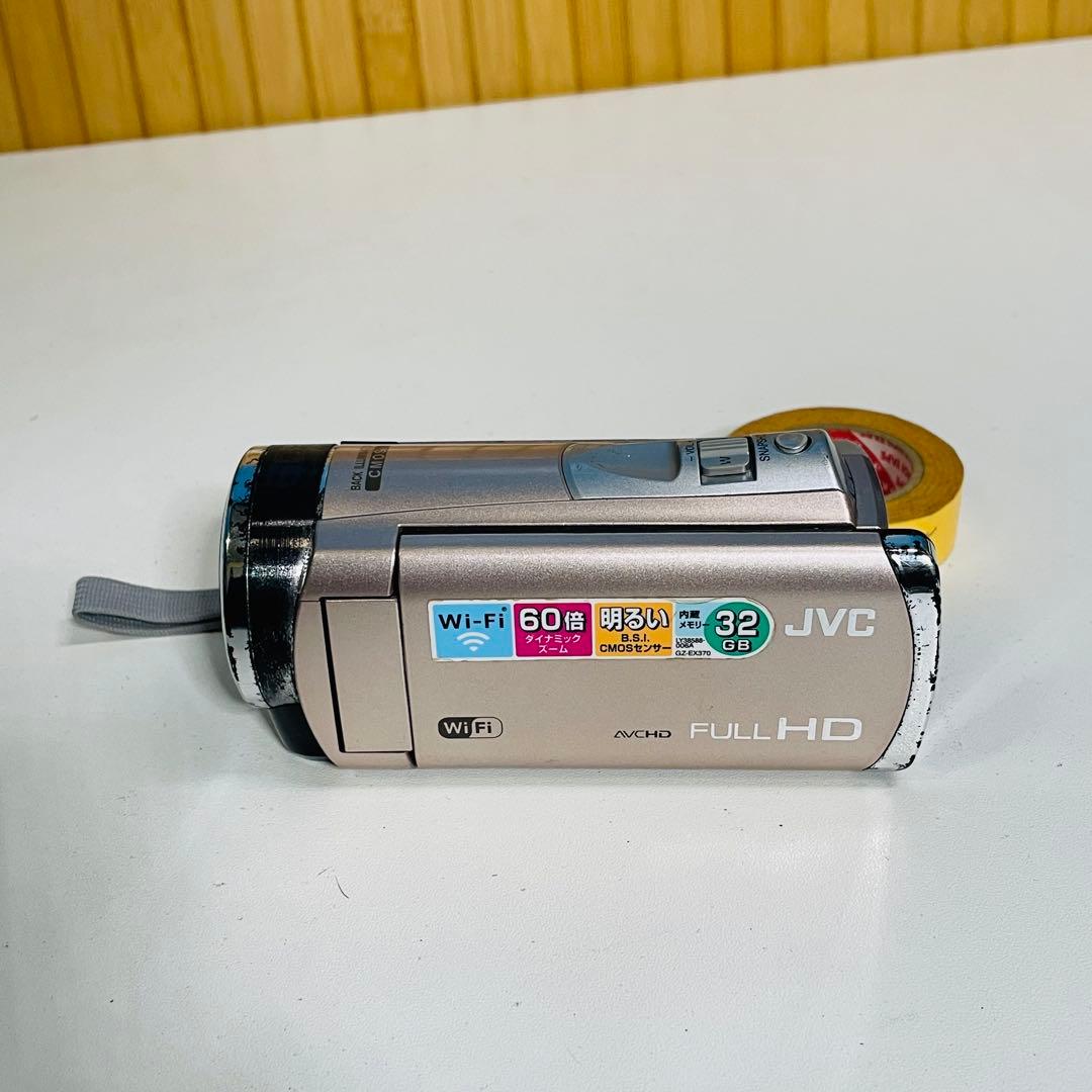 JVC ビデオカメラ GZ-EX370-N ピンク動作未確認 - メルカリ