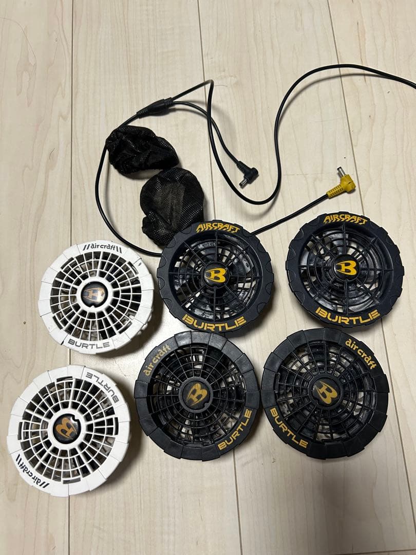 BURTLE AIRCRAFT 空調服 ファン RYOBI 空調 ベスト 京セラ