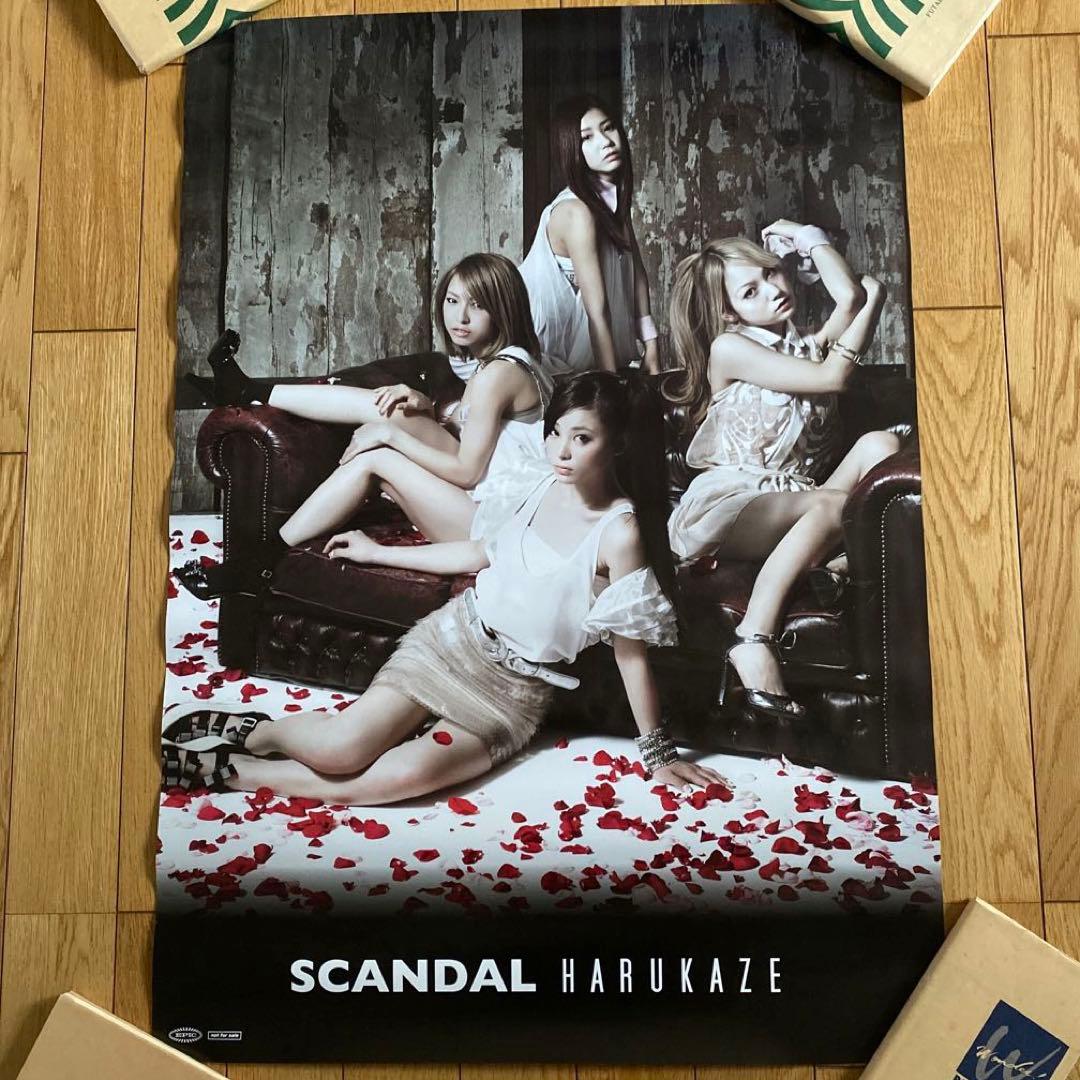 SCANDAL 「HARUKAZE」 B2ポスター - メルカリ