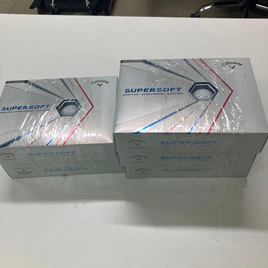 キャロウェイ スーパーソフト ゴルフボール　5個セット キャロウェイ 2025 スーパーソフト スプラッター360 ゴルフボール ［1