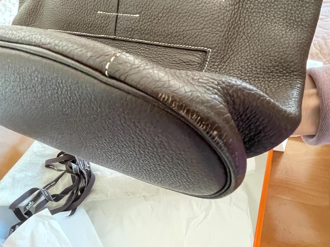 HERMES グッドニュース GM エトゥープ L刻印（箱・袋付） - メルカリ