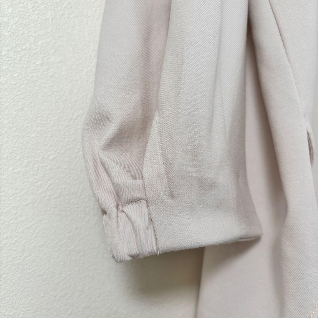 セオリーリュクス ウールセーラーブラウス 長袖ブラウス アイボリー