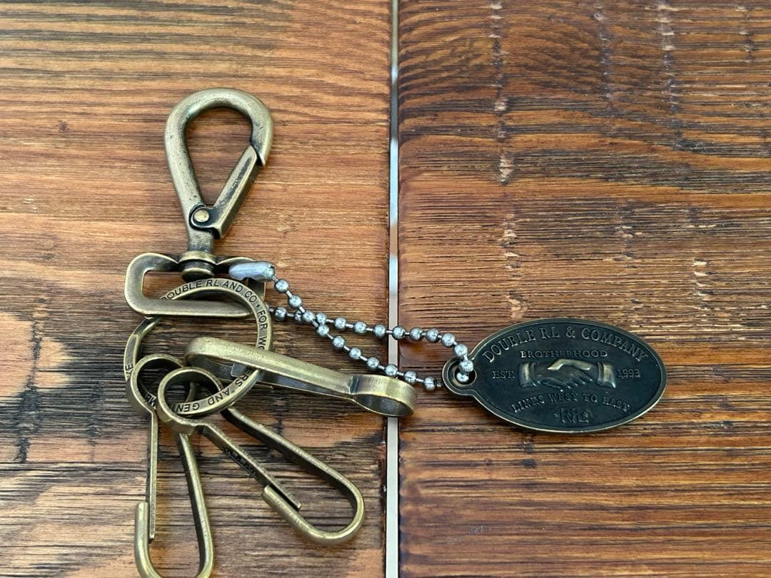 M*H様 雰囲気抜群 ダブルアールエル RRL キーホルダー ヴィンテージ