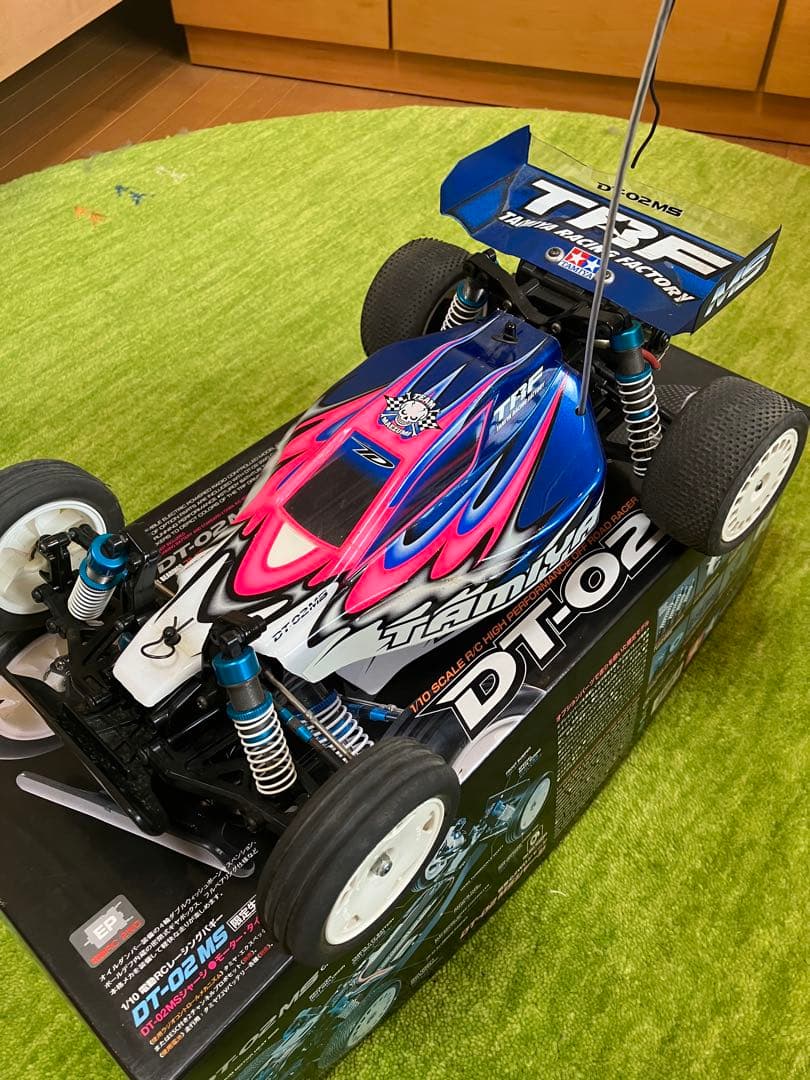希少】値下げ タミヤDT-02MS メカ付(サーボ、アンプ、受信機、モーター