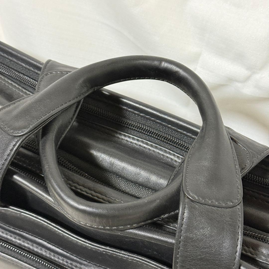 極美品✨トゥミ アルファ ブリーフケース 2way レザー 黒 96141D4