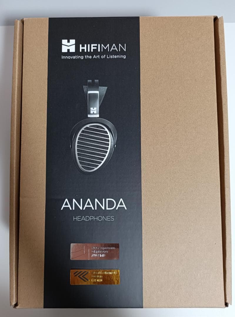 【動作確認のみ】HIFIMAN ANANDA V3 ステルスマグネット版 こいつはスゲぇ… - HIFIMAN ハイファイマン 平面磁界駆動型ヘッドホン