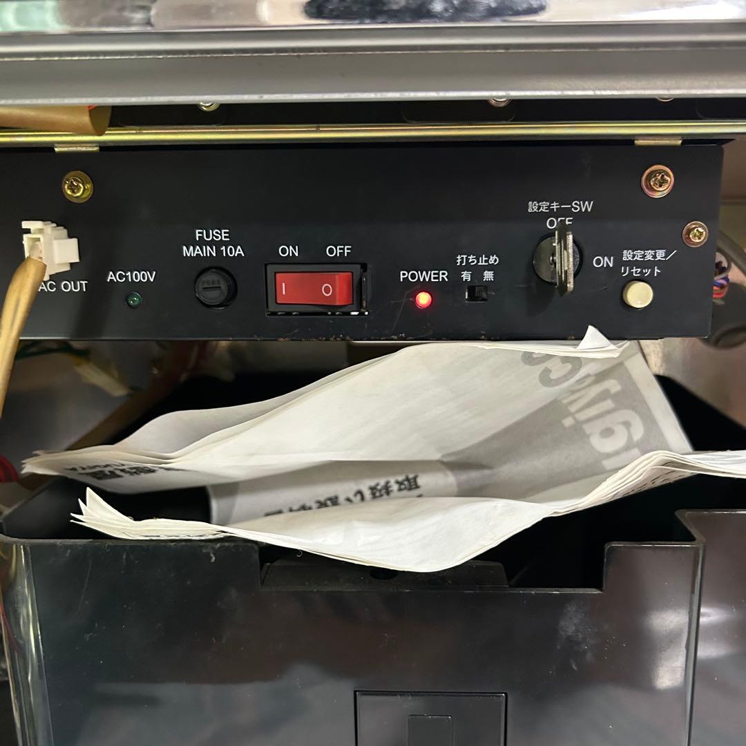 パチスロ実機】オリンピアNew島唄 30 コイン 4号機 レア 花笠パネル