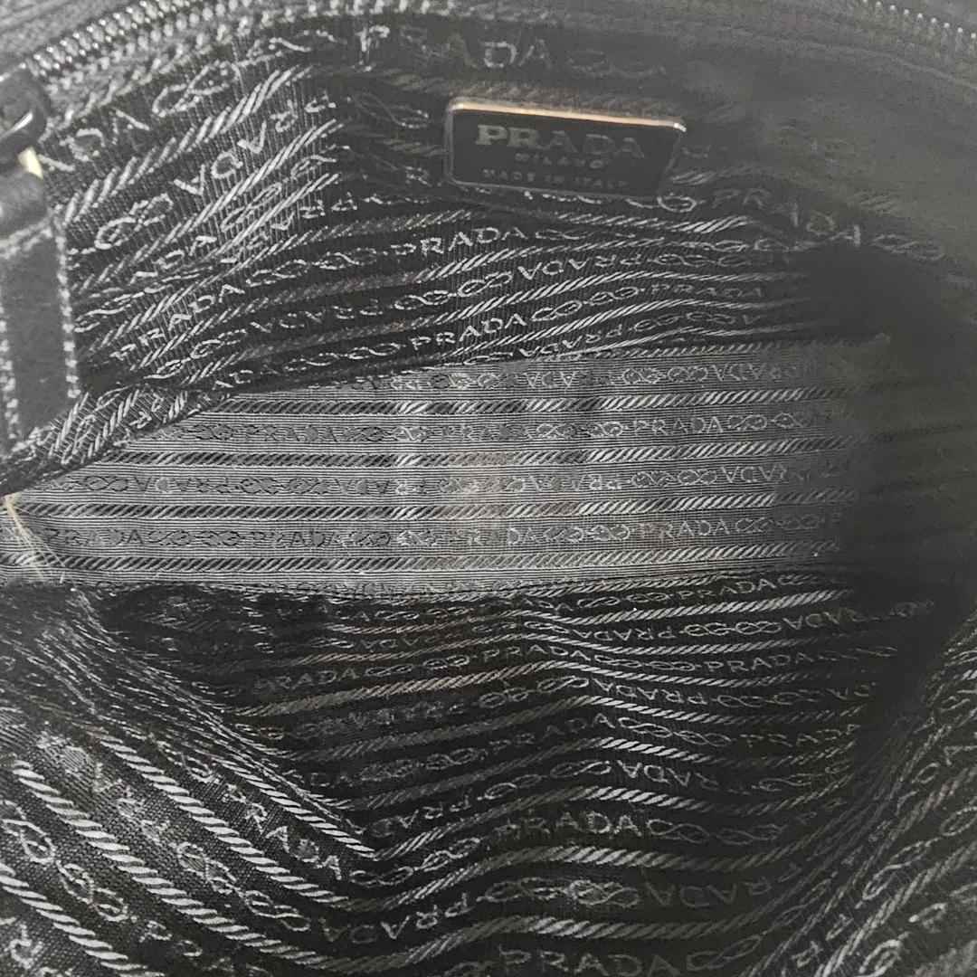 希少 PRADA フェルト トートバッグ チャコール 42 - メルカリ