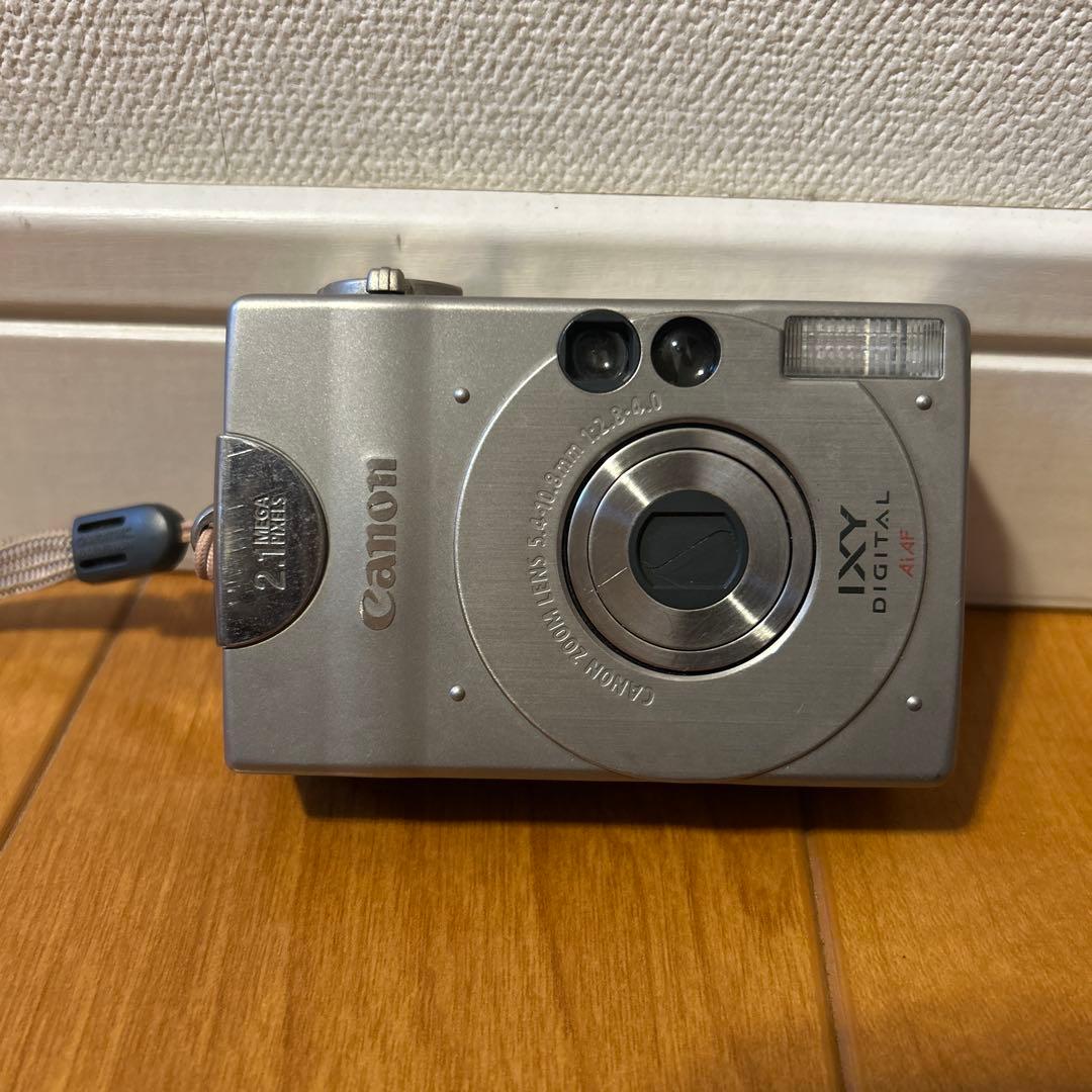 Canon IXY 200Digital シルバー コンパクトカメラ ジャンク - メルカリ