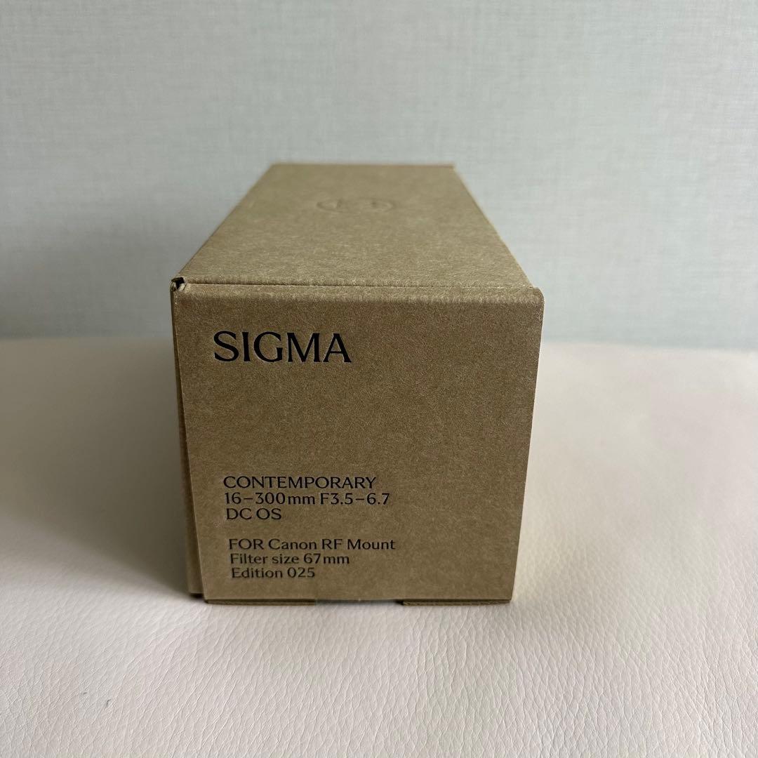 SIGMA 16-300mm F3.5-6.7 DC OS レンズ　CANON