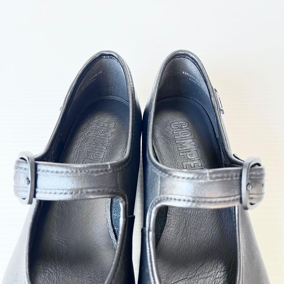極美品✨ CAMPER カンペール カシマイラ フラットシューズ 22.5 黒