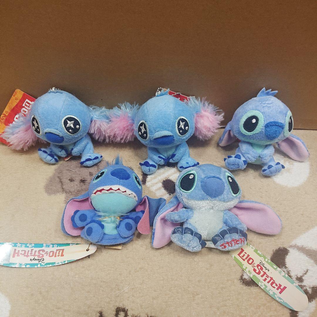 平成レトロ】ディズニー ぬいぐるみ スティッチ セット まとめ売り