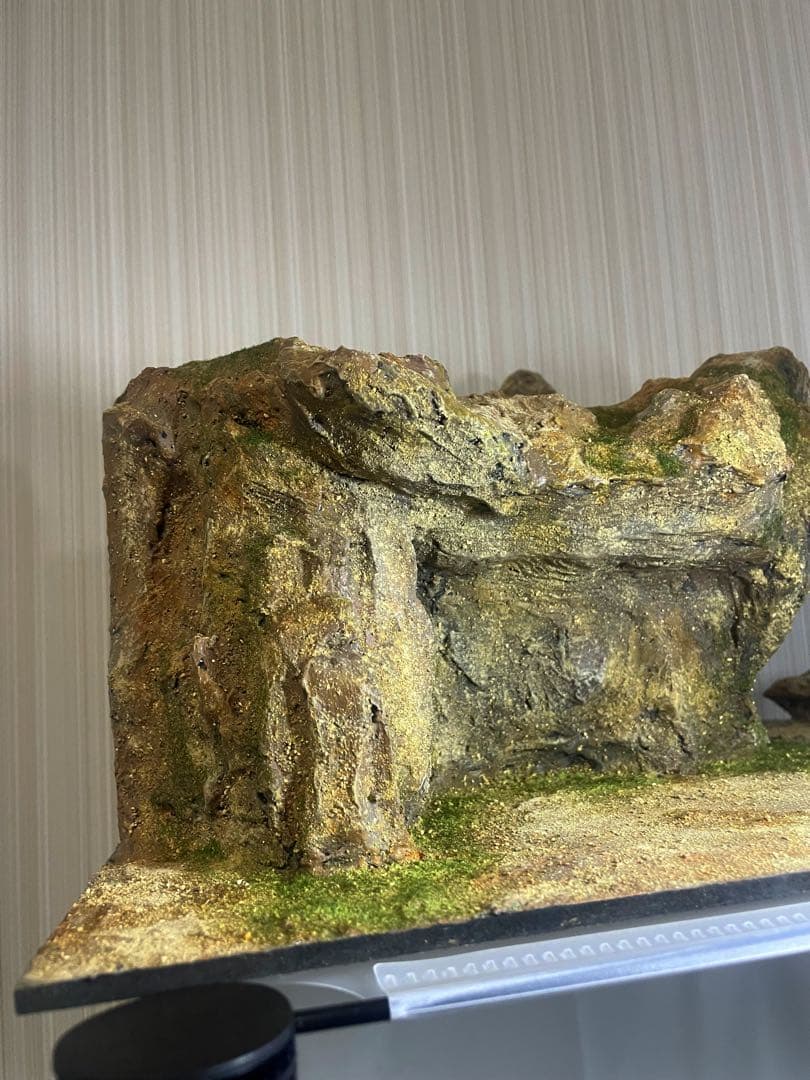 ジオラマベース 260203 岩場 ガンプラ モンハン Diorama 台座 - メルカリ