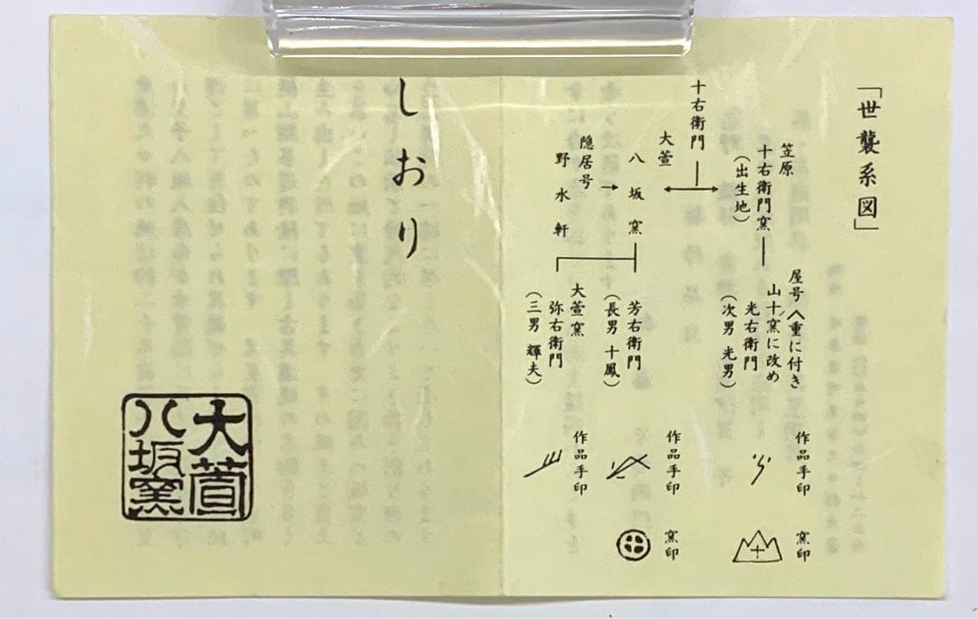 茶碗 鼠志野】加藤芳右エ門 共箱 - メルカリ