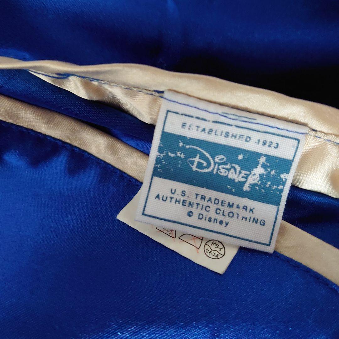 Disneyドナルドダックリバーシブル刺繍サテンスカジャンMディズニー