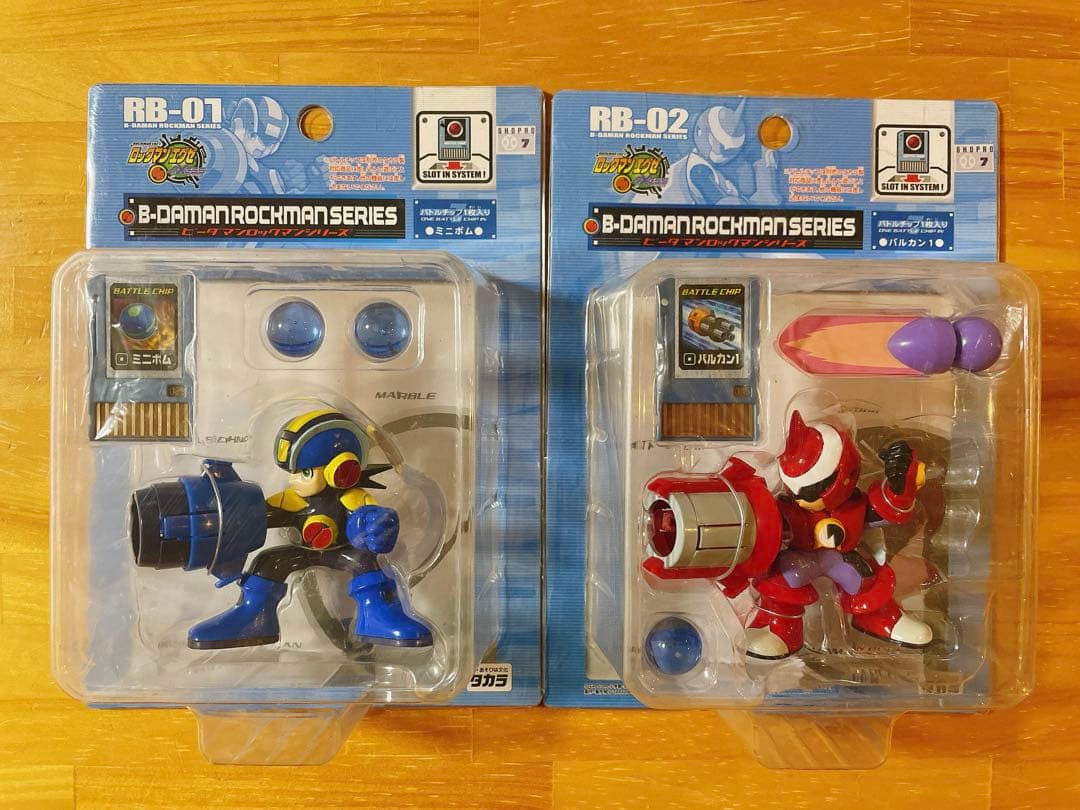 未開封 ロックマンエグゼ ビーダマン ロックマン ブルース バトル