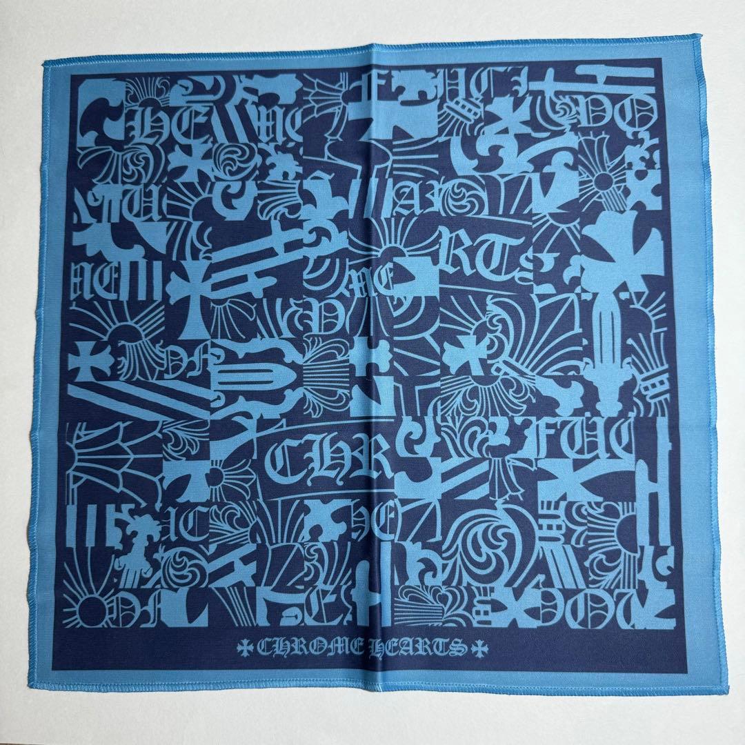 新品 クロムハーツ メガネ拭き バンダナ ハンカチ 新柄 - メルカリ
