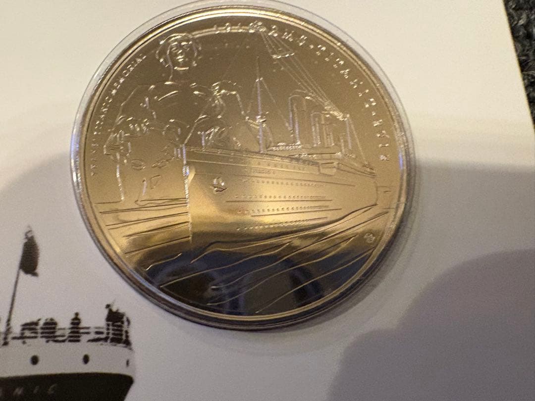 2012年 オルダニー「RMS Titanic 100周年記念 5ポンド」 2012 ROYAL