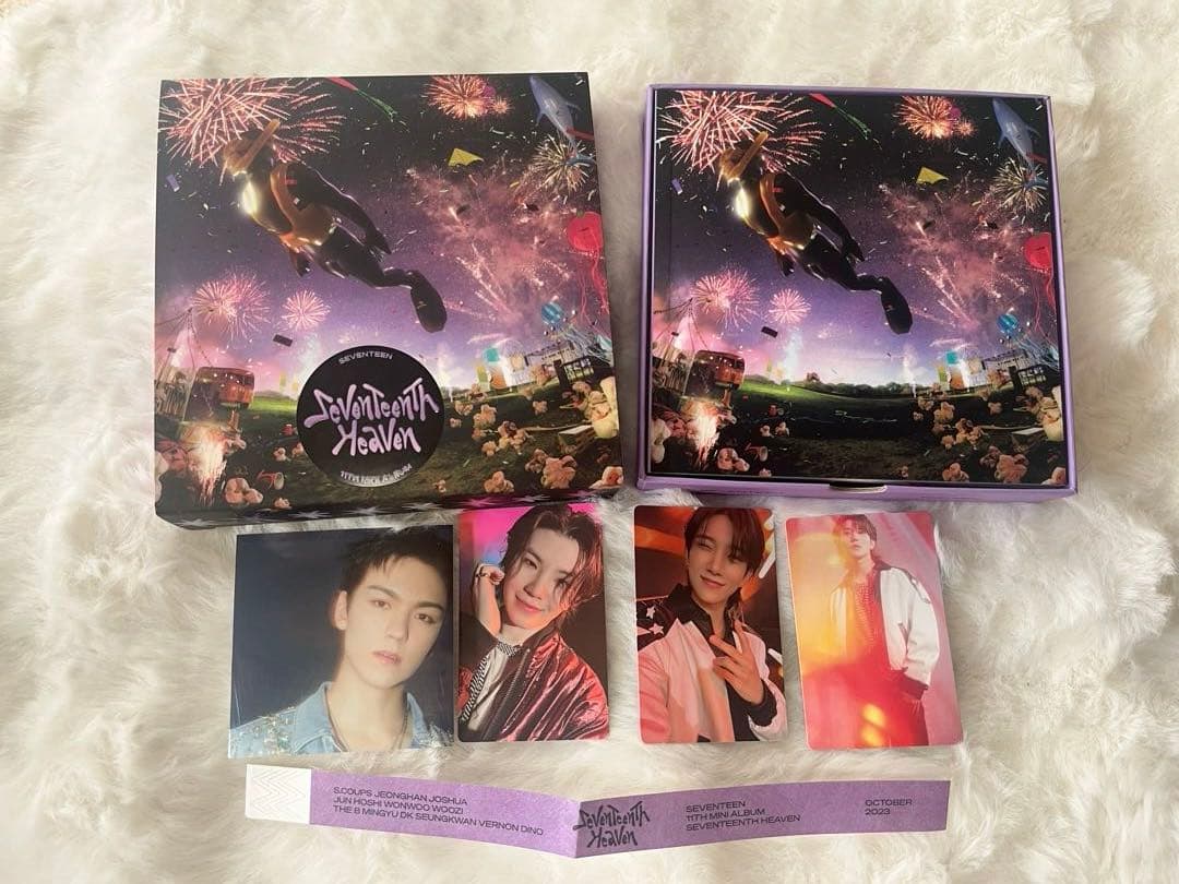 Seventeen Heaven CD トレカ セット 3点 まとめ売り - メルカリ