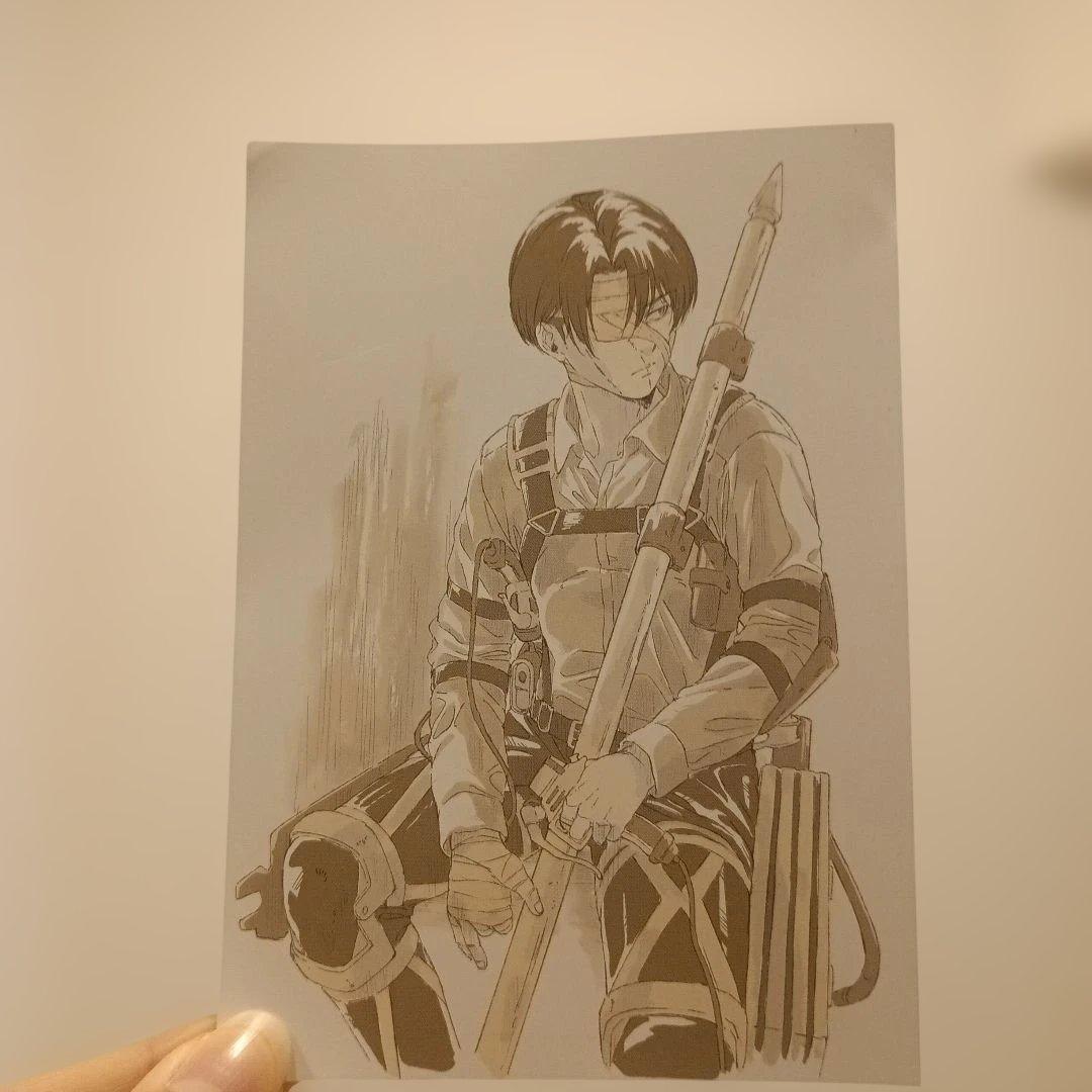 進撃の巨人 リヴァイ ブロマイド - メルカリ