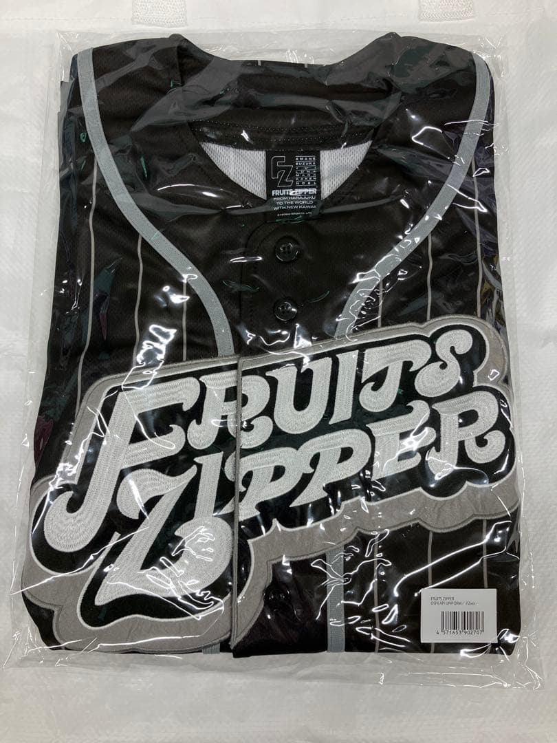 FRUITS ZIPPER ふるっぱー 推しアピ ユニフォーム 黒 FZ ver - メルカリ