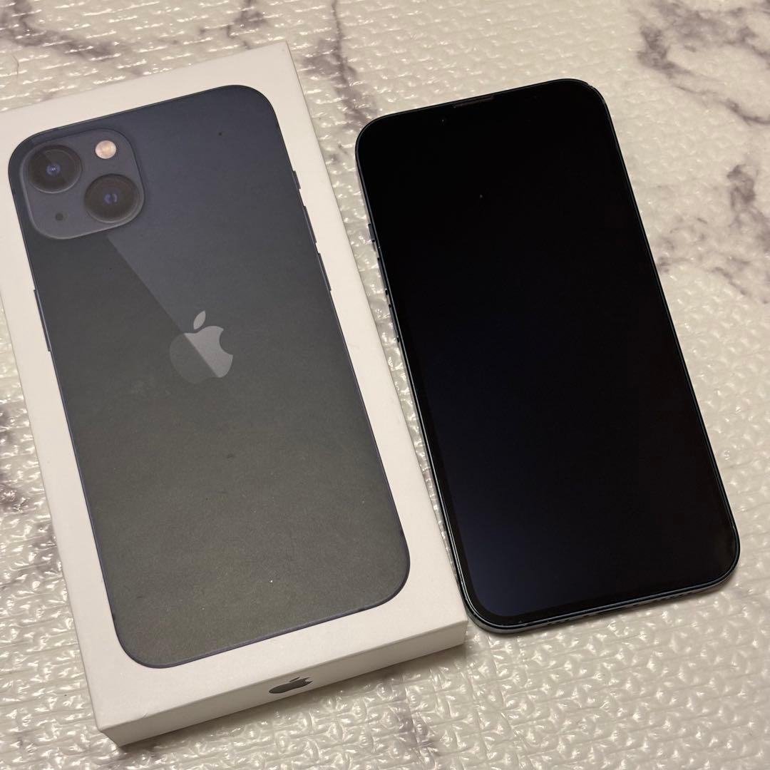 Apple iPhone 13 ブラック 本体 ミッドナイト 黒