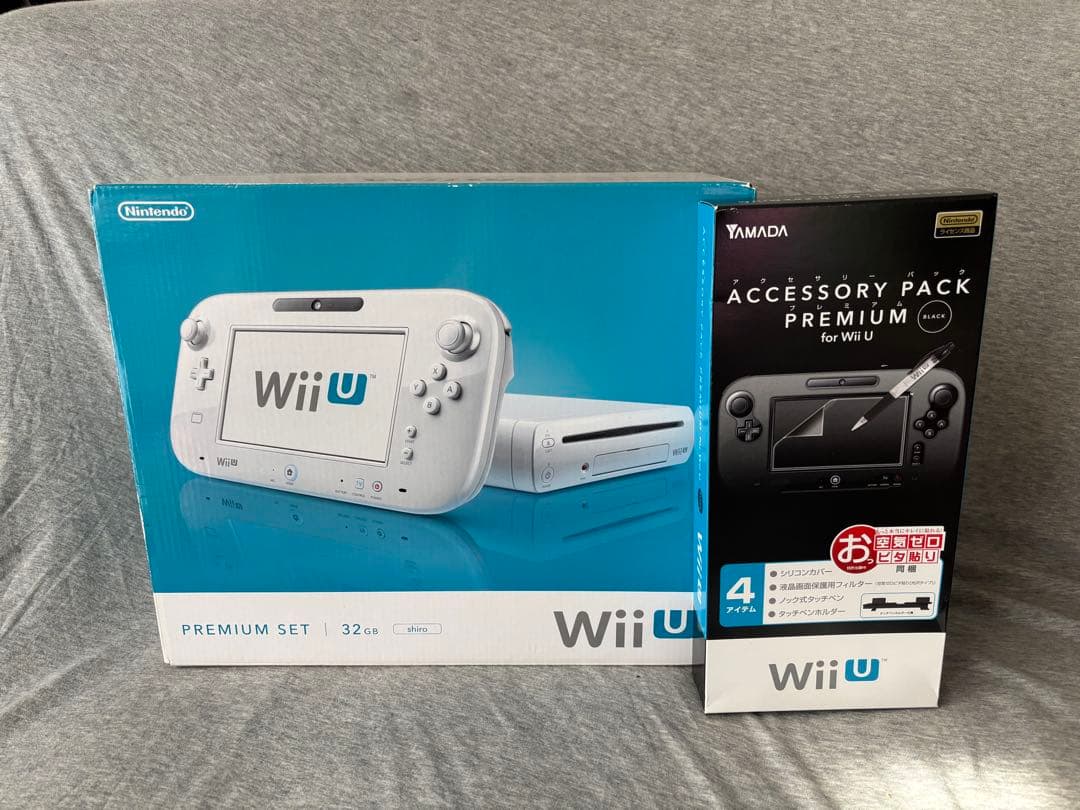 Wii U プレミアムセット 32GB + アクセサリーパック + ソフト - メルカリ