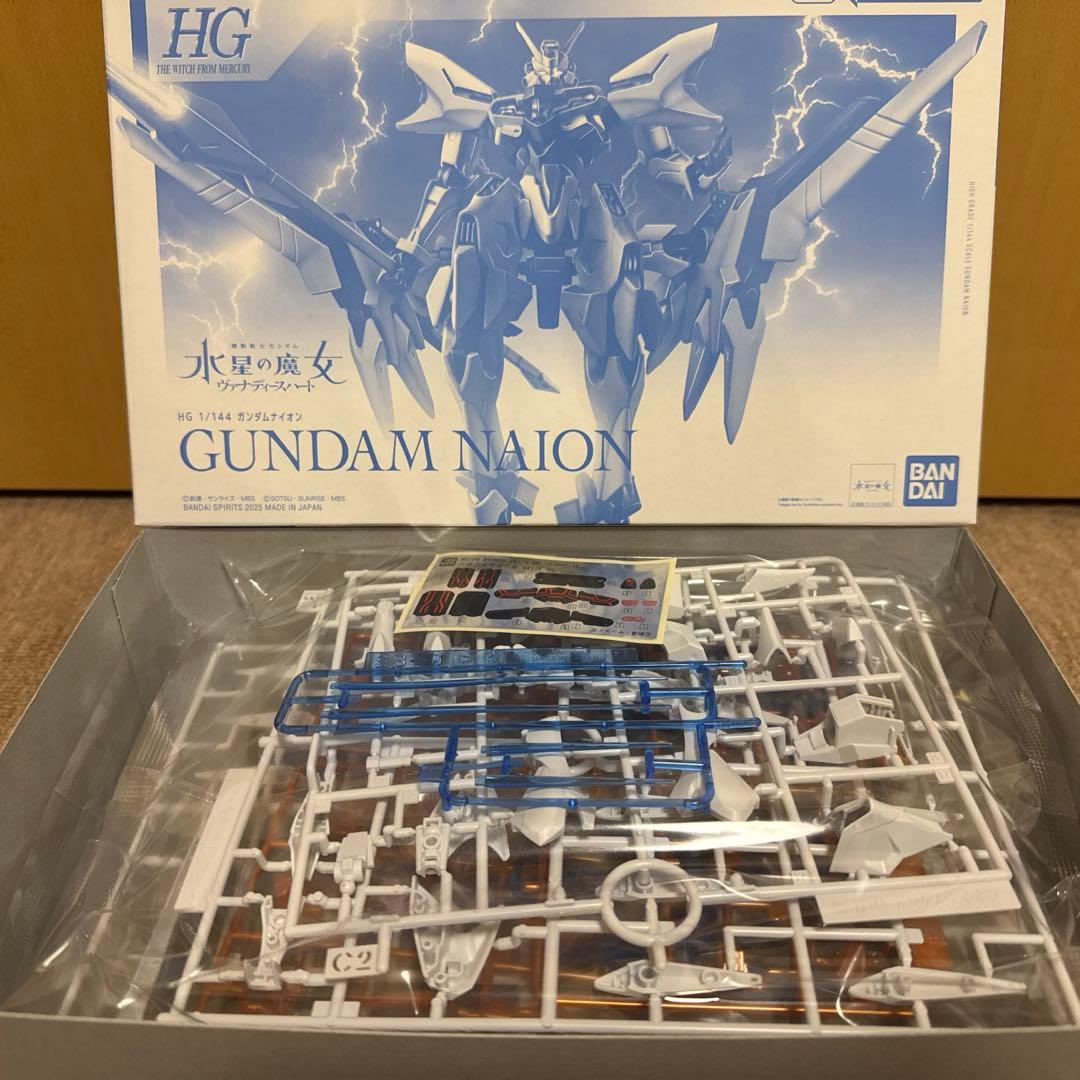 水星の魔女ヴァナディースハート プレミアムバンダイ限定ガンプラ HG 3