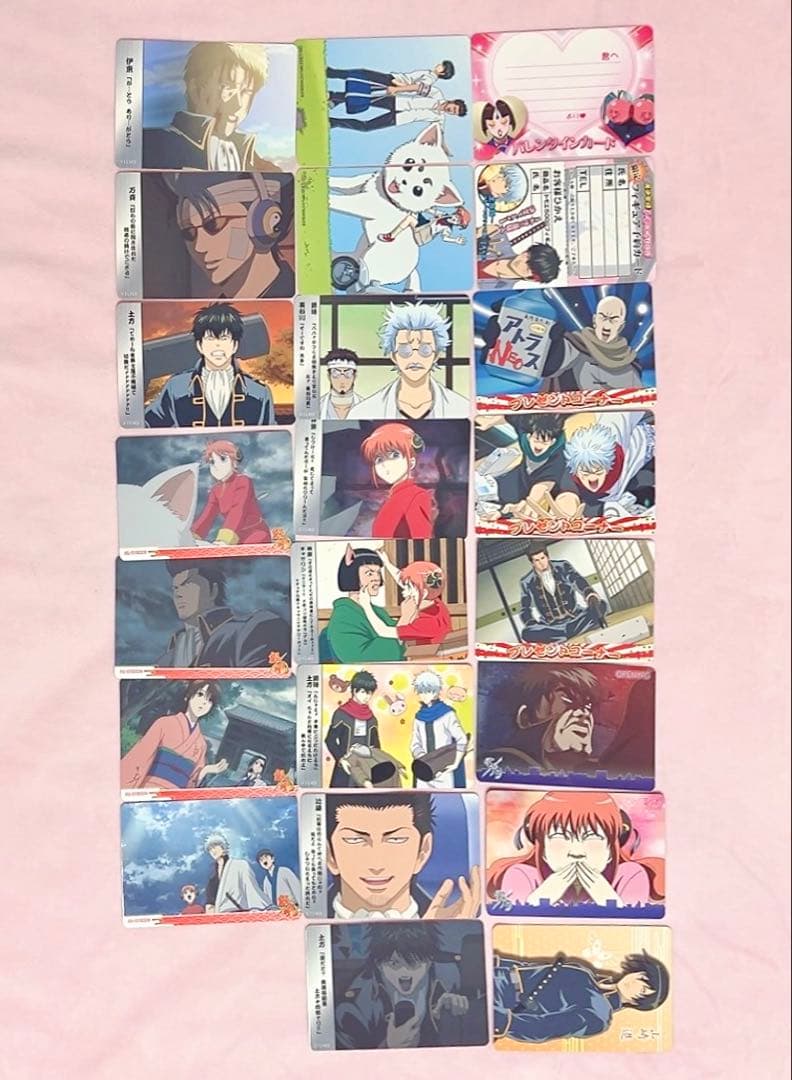 銀魂 クリアコレクション クリアカード 箔押し ステッカー 銀八先生