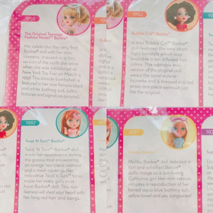 バービー人形 バービー人形 ミニビー Mini B. タイムカプセルギフト